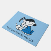 Paillasson Lucy Hugging Snoopy (Incliné)