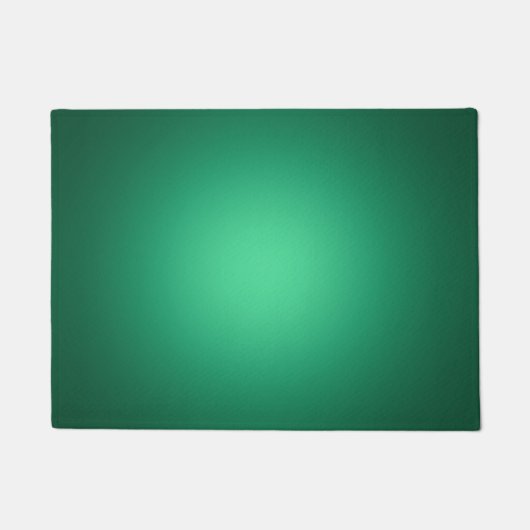 Paillasson Lumière blanche sur vert (Devant)