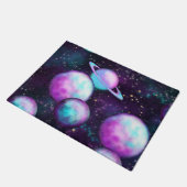 Paillasson Luminosité du système solaire | Planète rose viole (Incliné)