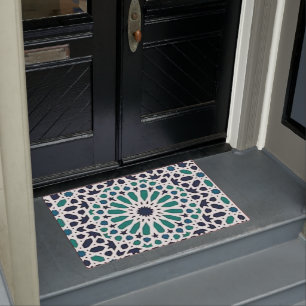Paillasson lustre marocain dessus