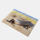 Paillasson Lutter pour le trou d'eau (par Frederic Remington) (Incliné)