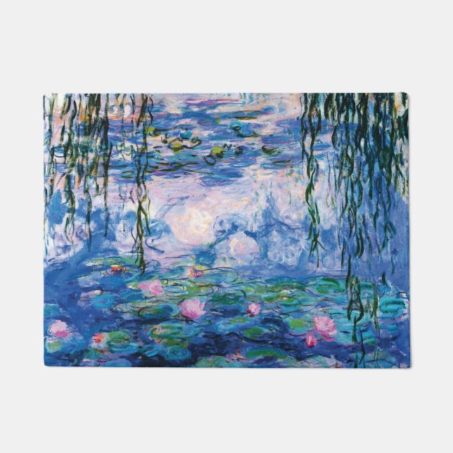 Paillasson Lys d'eau par Claude Monet (Devant)