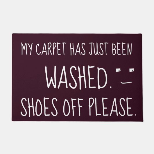PAILLASSON MA MOQUETTE VIENT D'ÊTRE LAVÉE DES CHAUSSURES DE F (Devant)