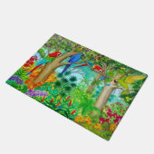 Paillasson Macaw Parrot Tropical Jungle Doormat (Incliné)