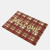 Paillasson Madras Plaid Fall Red (Incliné)