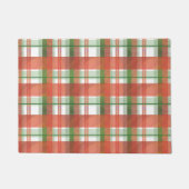 Paillasson Madras Plaid Noël (Devant)