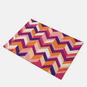 Paillasson Magenta Chevron orange (Incliné)