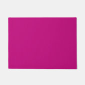 Paillasson Magenta (couleur solide)  (Devant)