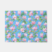 Paillasson Magnolia en fleurs dans le ciel (Devant)