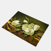 Paillasson Magnolias sur le tissu en velours or (Incliné)