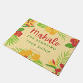 PAILLASSON MAHALO POUR RETIRER VOS CHAUSSURES - PORTE MAT RUG (Incliné)
