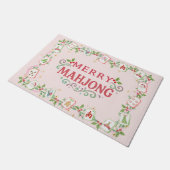 Paillasson Mahjong Joyeux Noël (Incliné)