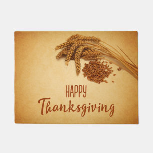 Paillasson Maïs de blé à Bon thanksgiving vintage