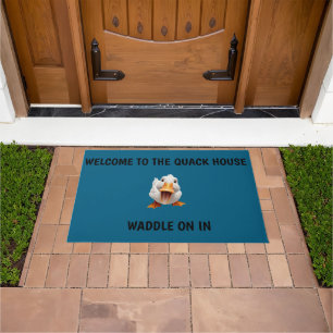 PAILLASSON MAISON DE QUACK PORTE DE DUCK MAT