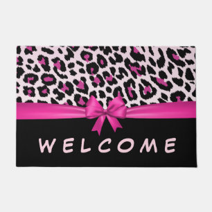 Paillasson Maison élégante d'accueil de ruban d'empreinte d