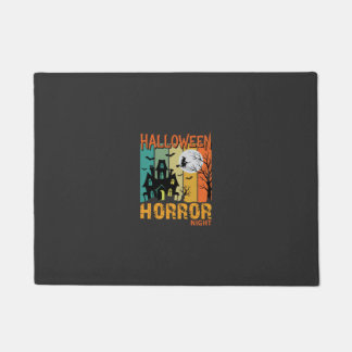 Paillasson Maison hantée de la Nuit de l'horreur d'Halloween