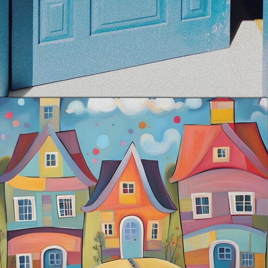 Paillasson Maisons lunaires