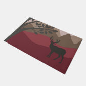 Paillasson Majestic Buck Door Mat - Rouge Brown (Incliné)