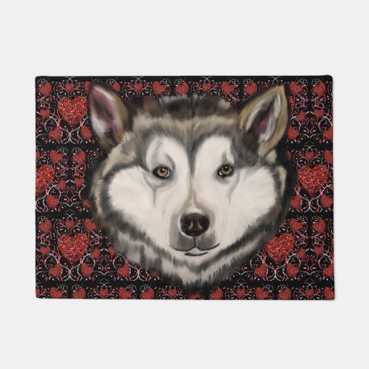 Paillasson Malamute d'Alaska (Devant)