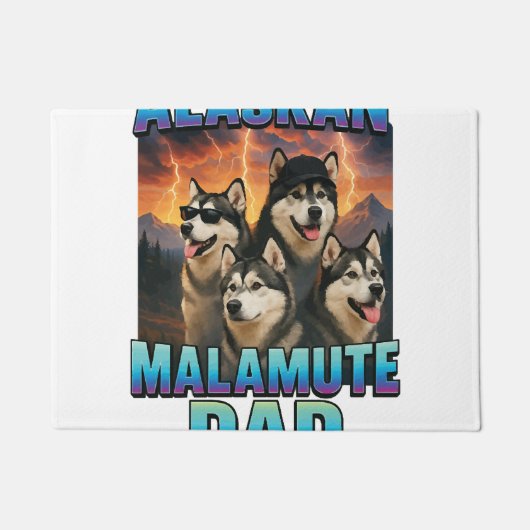 Paillasson Malamute d'Alaska (Devant)