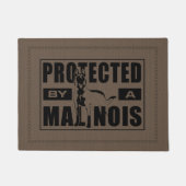 Paillasson Malinois - berger belge - Mechelaar (Devant)