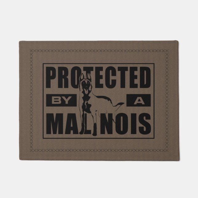 Paillasson Malinois - berger belge - Mechelaar (Devant)