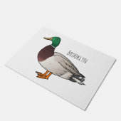 Paillasson Mallard duck cartoon illustration (Incliné)