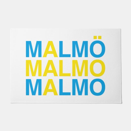Paillasson MALMO Swedish Flag (Devant)