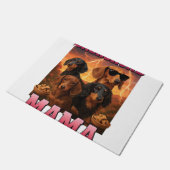 Paillasson Maman dachshund (Incliné)