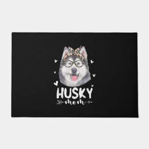 Paillasson Maman de Husky Dog Lovers Mother day