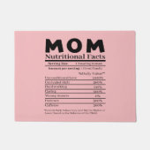 Paillasson Maman Faits nutritionnels (Devant)