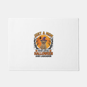 Paillasson Maman Labrador Halloween Design de Chien Vintage_1
