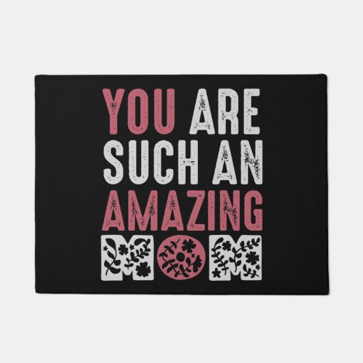 Paillasson Maman - Tu es une maman extraordinaire (Devant)