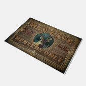 Paillasson Man Cave Rug, Chasseurs uniquement  (Incliné)