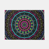Paillasson mandala coloré (Devant)