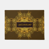 Paillasson Mandala. floral ethnique (Devant)