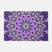 Paillasson Mandala violette Lilac (Devant)