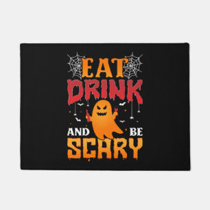 Paillasson Mangez Boire et Soyez Effrayant Classique T Shirt