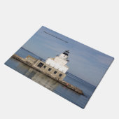 Paillasson Manitowoc North Breakwater Plaque de porte lumineu (Incliné)