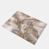 Paillasson Marbre liquide - perle et or (Incliné)