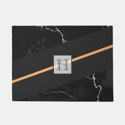 Paillasson Marbre noir (Devant)
