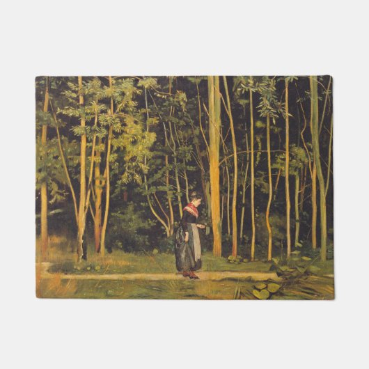 Paillasson Marche à la périphérie de la forêt (par Ferdinand (Devant)