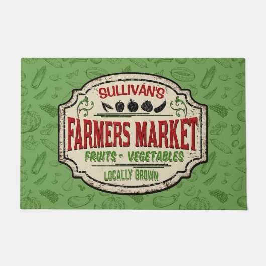 Paillasson Marché des fermiers (Devant)