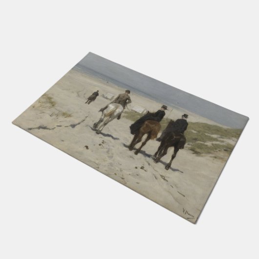 Paillasson Marche du matin à cheval sur la plage (par Anton M (Incliné)