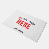 PAILLASSON MARQUE BLANCHE MODERNE ET PERSONNALISABLE VÉRIFIÉE (Incliné)