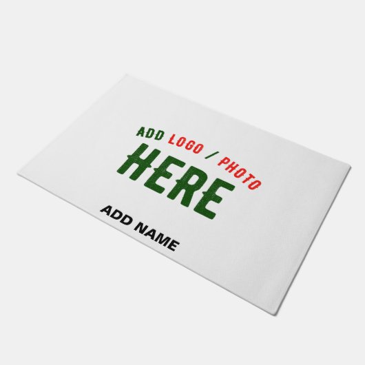 PAILLASSON MARQUE BLANCHE MODERNE ET PERSONNALISABLE VÉRIFIÉE (Incliné)