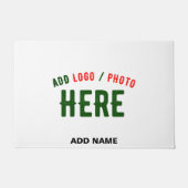 PAILLASSON MARQUE BLANCHE MODERNE ET PERSONNALISABLE VÉRIFIÉE (Devant)