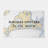 Paillasson Martha's Vineyard Nautical Boating (Devant)