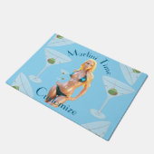 Paillasson Martini time Bikini Babe Thunder_Cove (Incliné)