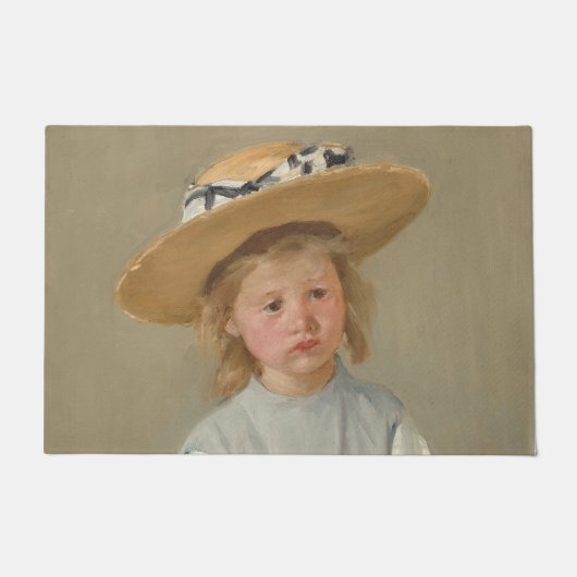 Paillasson Mary Cassatt - Enfant en paille Casquette (Devant)